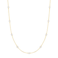 Ania Haie Miss Dainty Gold Coloured Pearl Necklace AH-N065-03G
