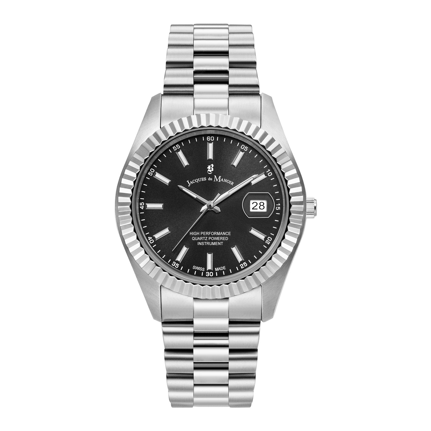 Jacques du Manoir Inspiration Business Silver Watch JWN01702