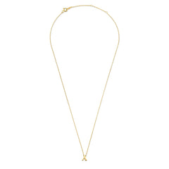 Isabel Bernard 14 Carat Golden Le Marais Chloé Necklace IB340134-A (Letter: A)