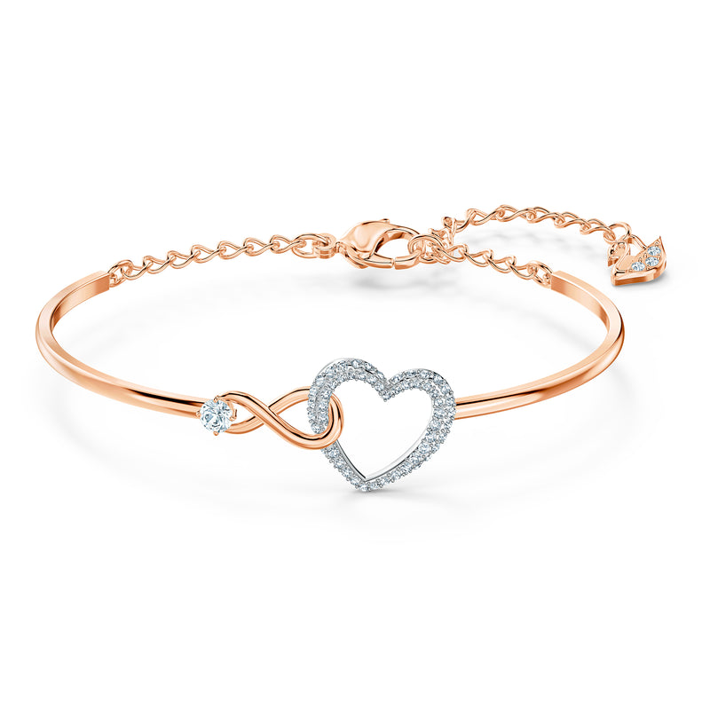 Swarovski Infinity Bangle 5518869 (Length: 14.00-18.50 cm)-zoom-