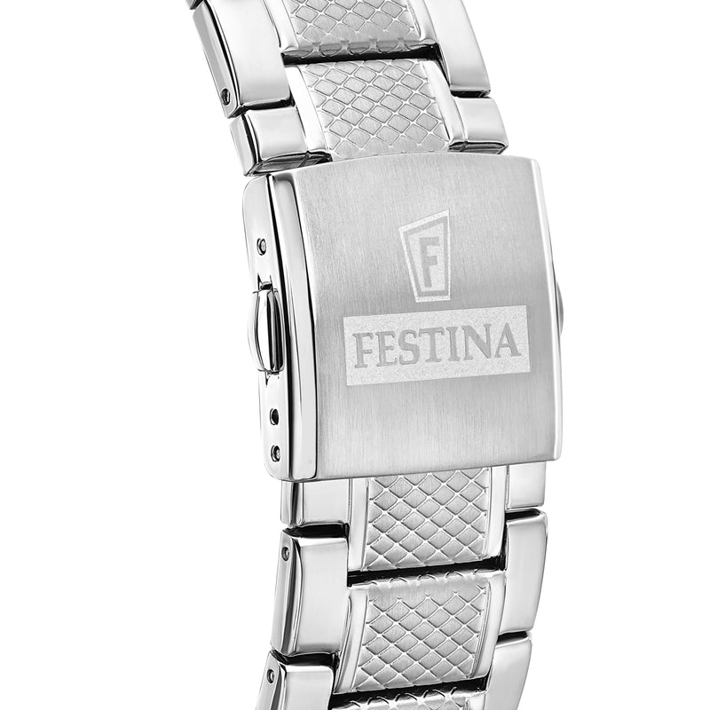 Festina Timeless Chronograph Heren Horloge F20668/2-zoom-