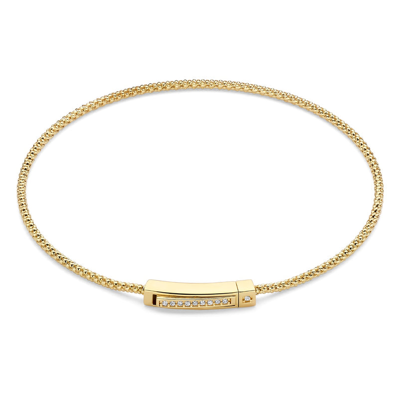 Isabel Bernard Le Marais Liaison 14 karaat gouden armband met zirkonia steentjes IB320154-zoom-