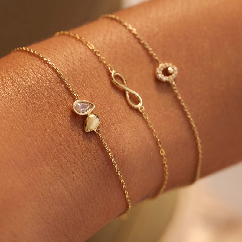 Beloro Jewels Monte Napoleone Natalia 9 karaat armband BO320012-zoom-