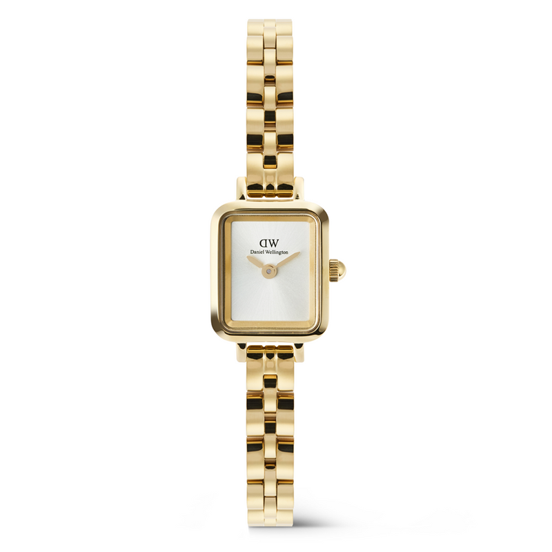 Daniel Wellington Petite & Quadro Mini Arch Silver Women's Watch DW00100850-zoom-