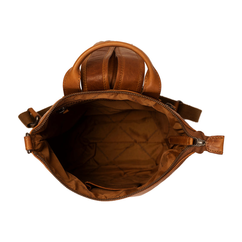 The Chesterfield Brand Saar Cognac Leather Backpack C58.026131-zoom-