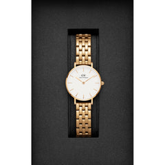 Daniel Wellington Petite Link Gold Watch DW00100614
