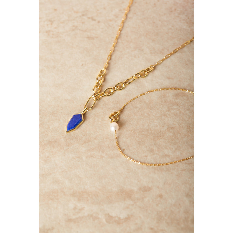 Ania Haie Pearl Power 925 Sterling Silver Gold-coloured Bracelet AH-B043-01G-zoom-